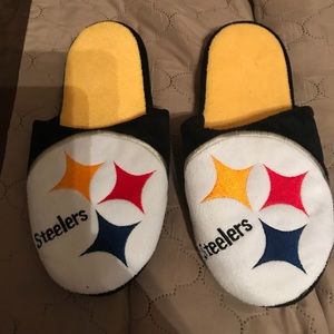 New Memory foam Steelers slippers.